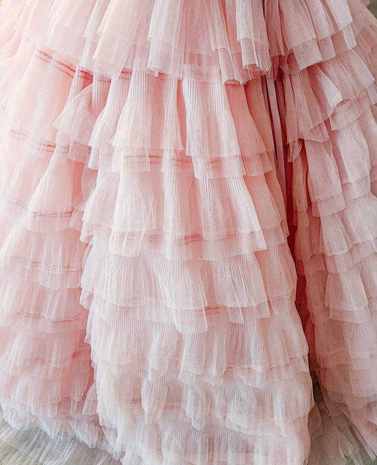Eva Gown in Orchid Pink
