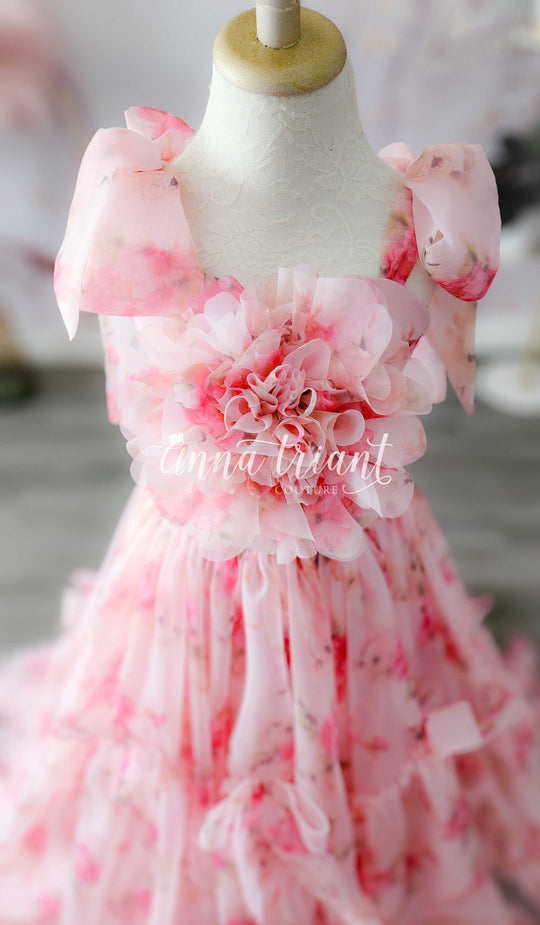 Floral Novella Gown