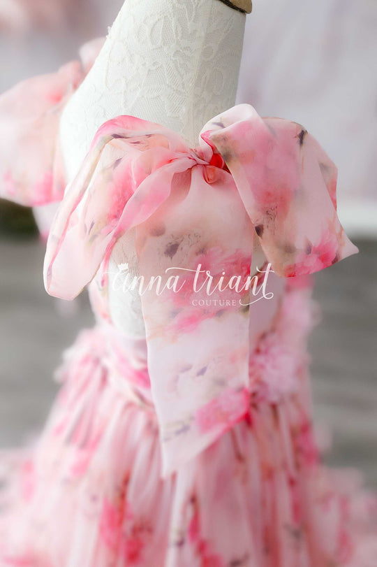 Floral Novella Gown