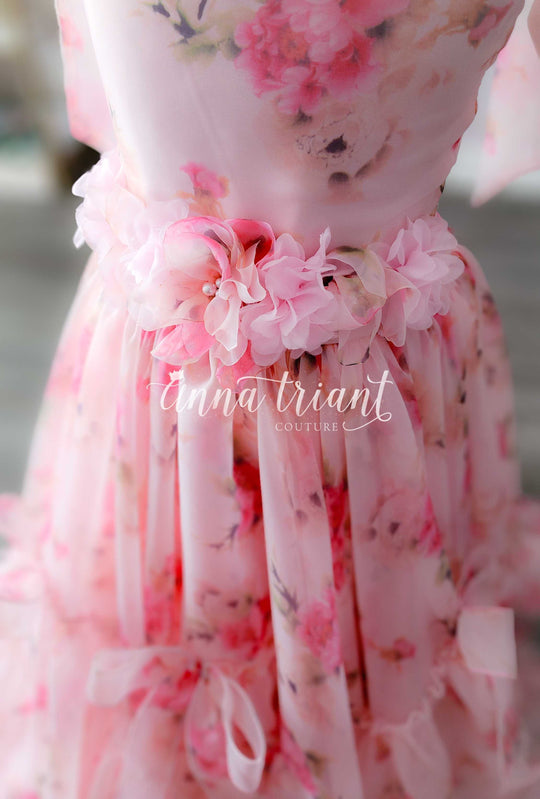 Floral Novella Gown