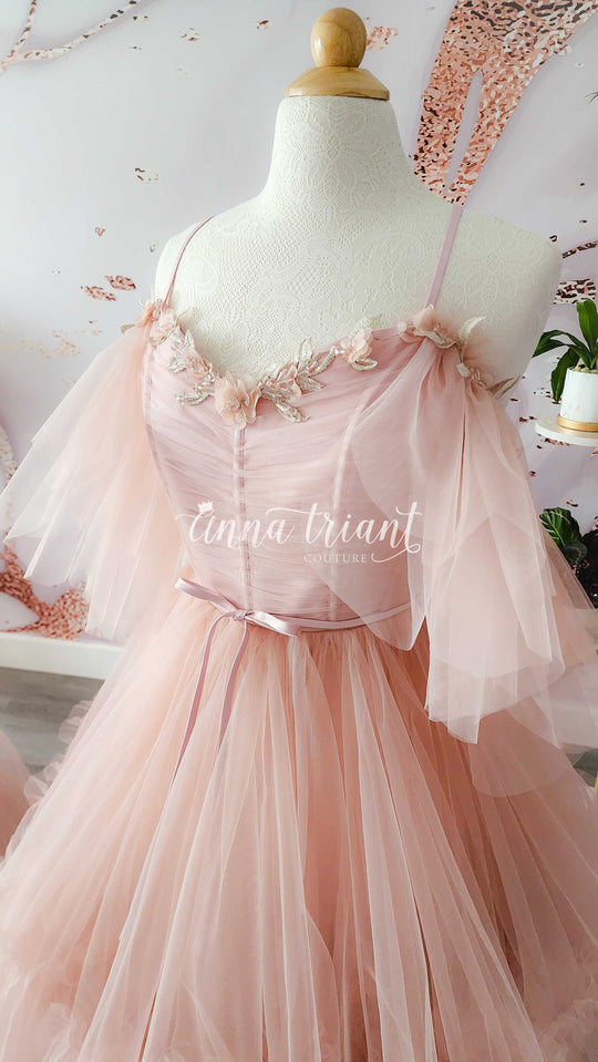 Graceful Blush Adult Gown