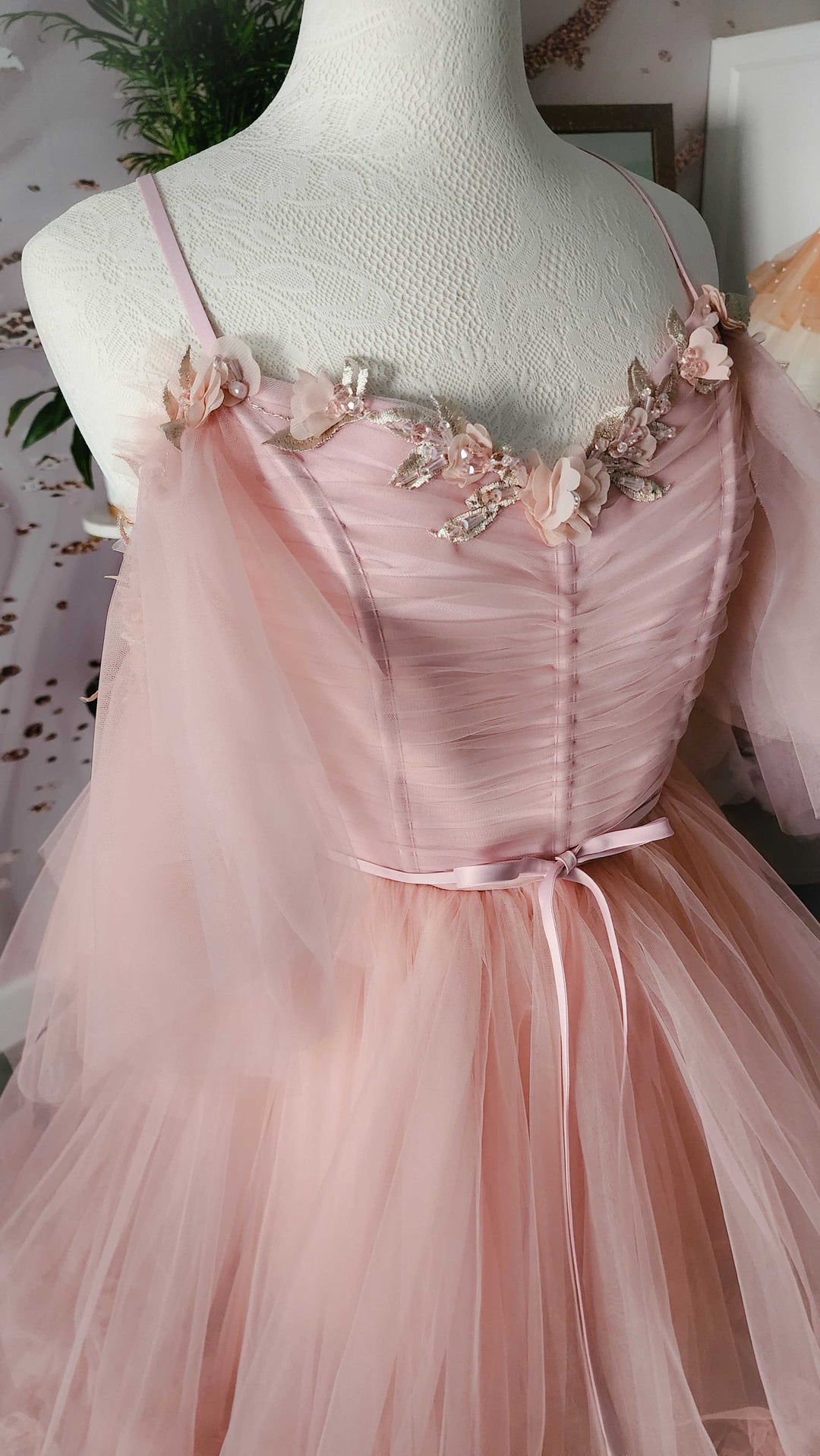 Graceful Blush Adult Gown