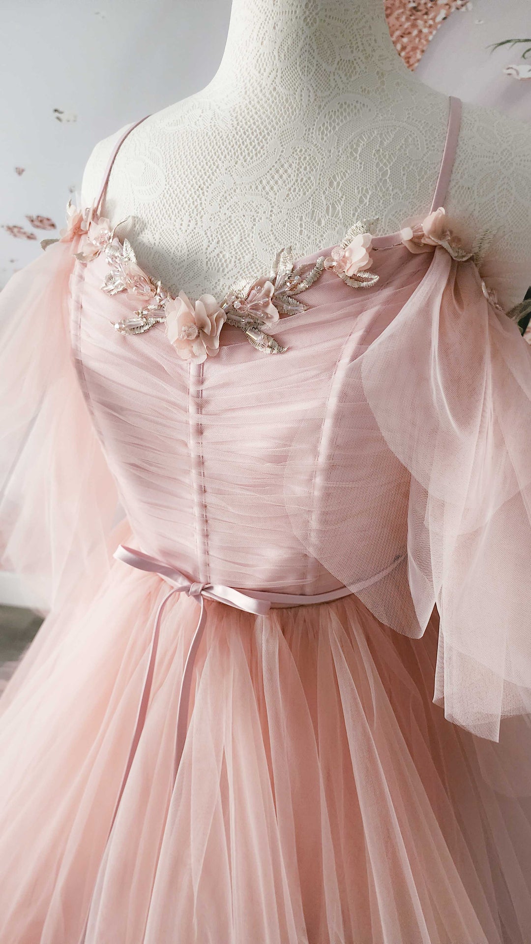 Graceful Blush Adult Gown