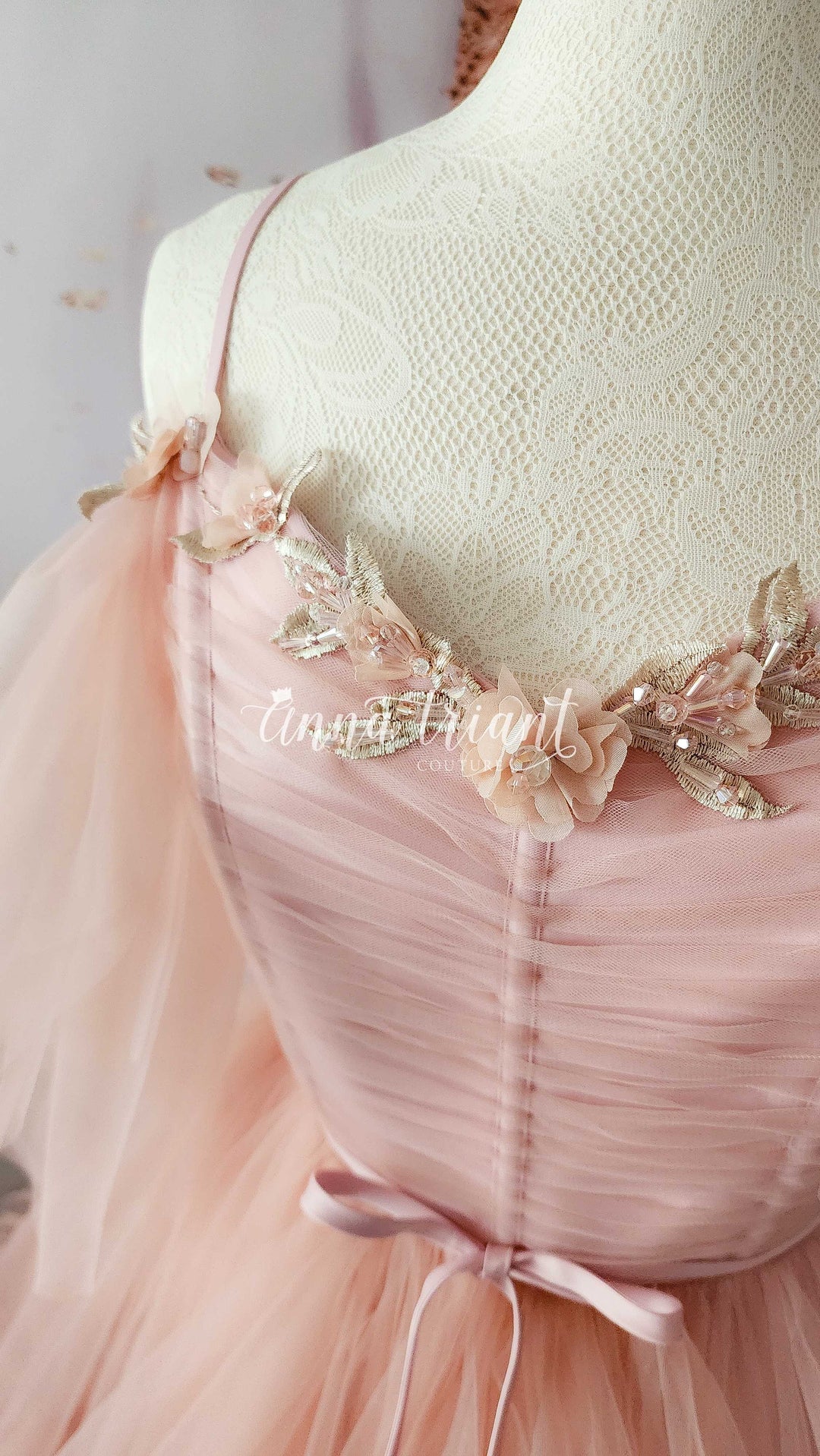 Graceful Blush Adult Gown