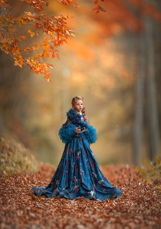 Poetry of Fall Gown