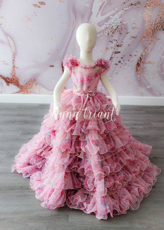Porcelain Doll Gown in Pink