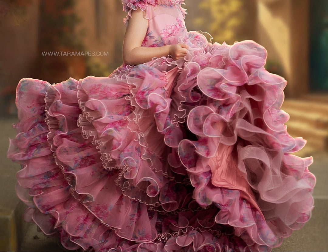 Porcelain Doll Gown in Pink