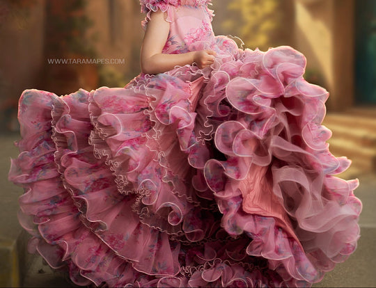 Porcelain Doll Gown in Pink