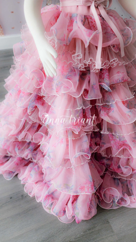 Porcelain Doll Gown in Pink