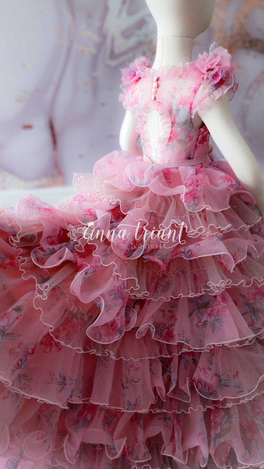 Porcelain Doll Gown in Pink