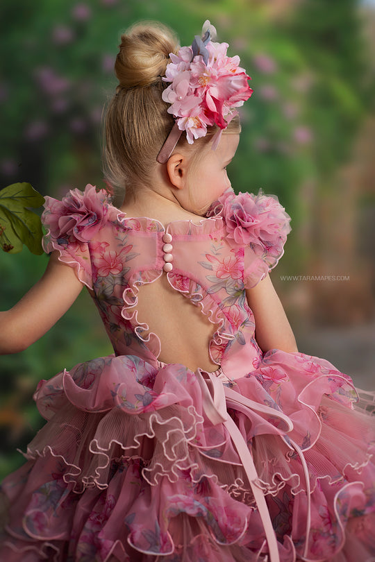 Porcelain Doll Gown in Pink