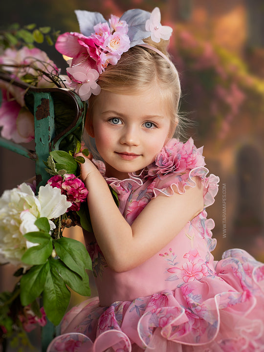 Porcelain Doll Gown in Pink