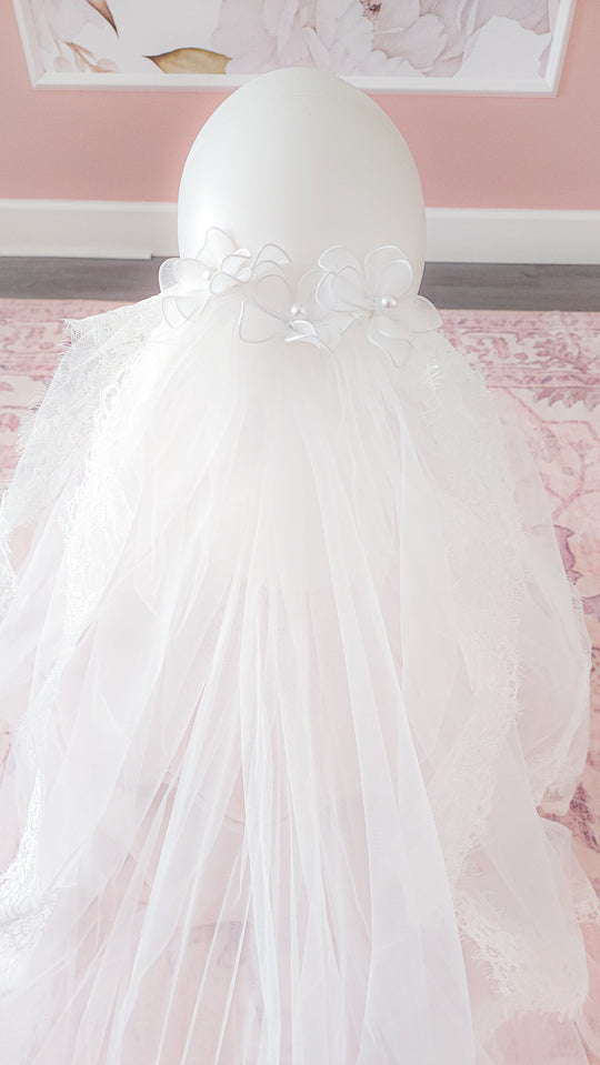 Lace Cascade Veil