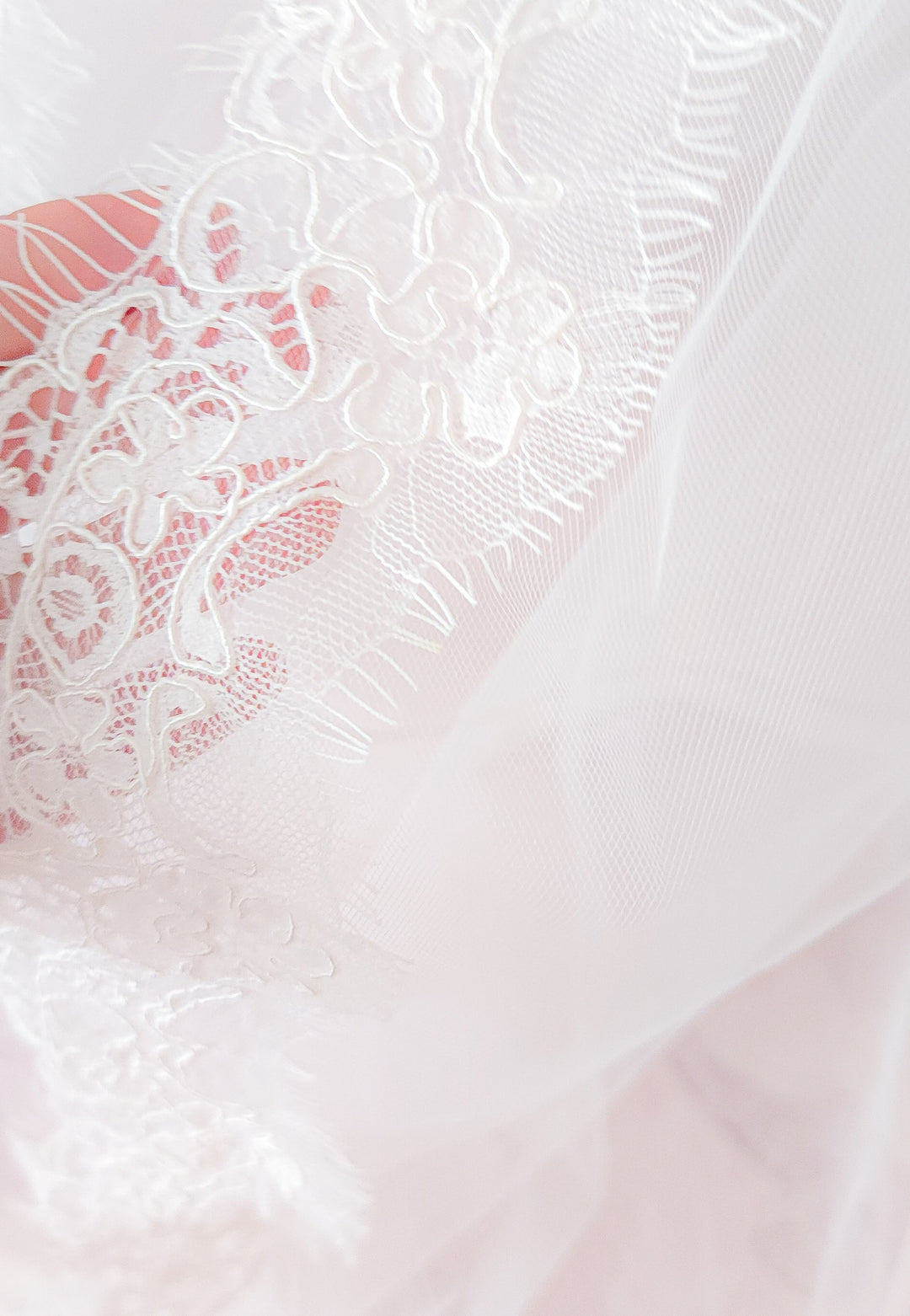 Lace Cascade Veil