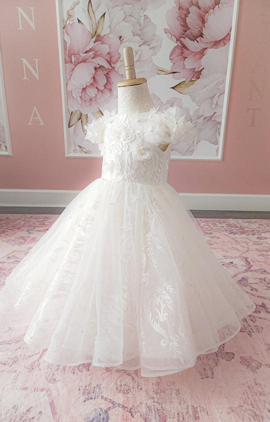 Ivory Enchantment | One-of-a-Kind Couture Gown