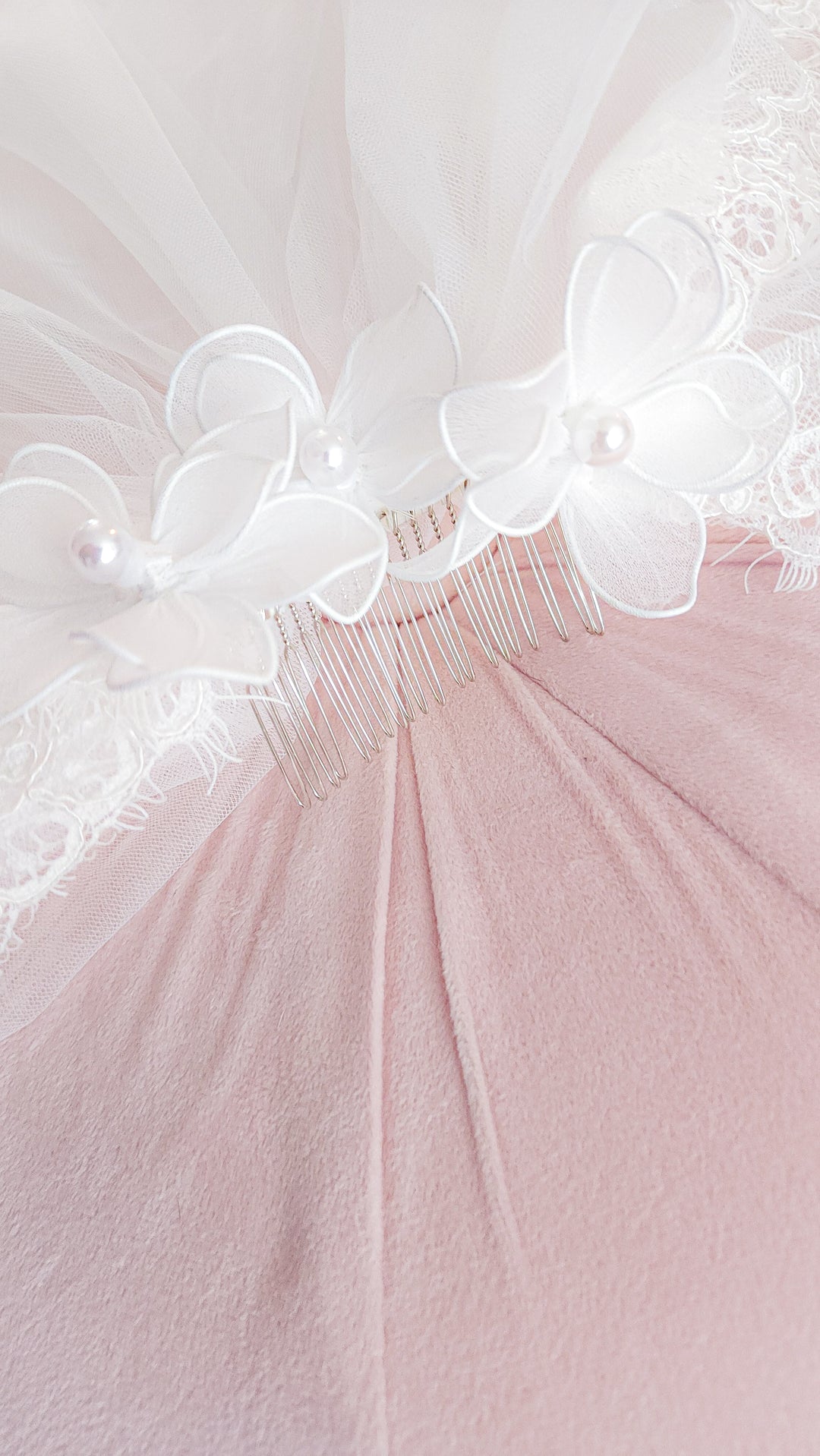 Lace Cascade Veil