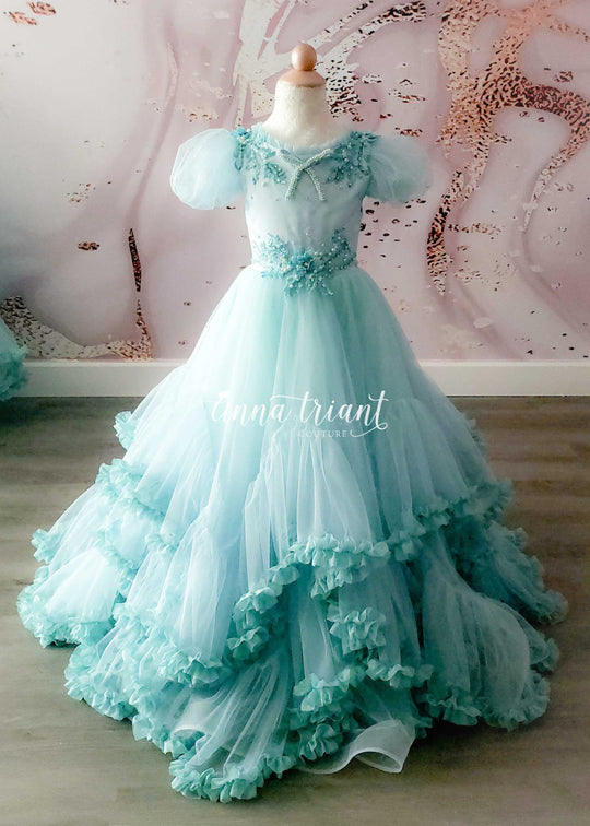 Aquamarine Frill