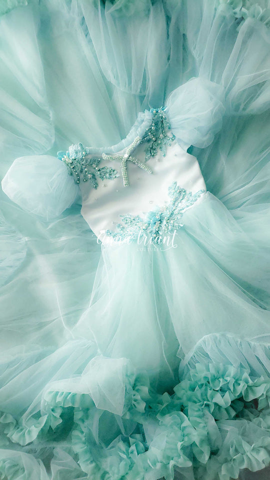 Aquamarine Frill