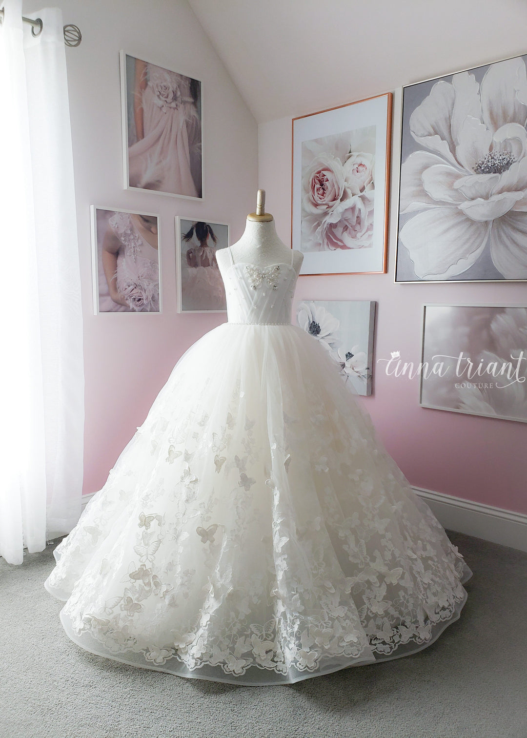 Butterfly Communion Gown