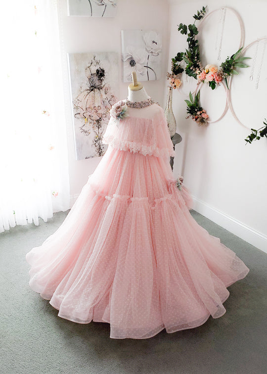 Dahlia Adult Gown in Pink