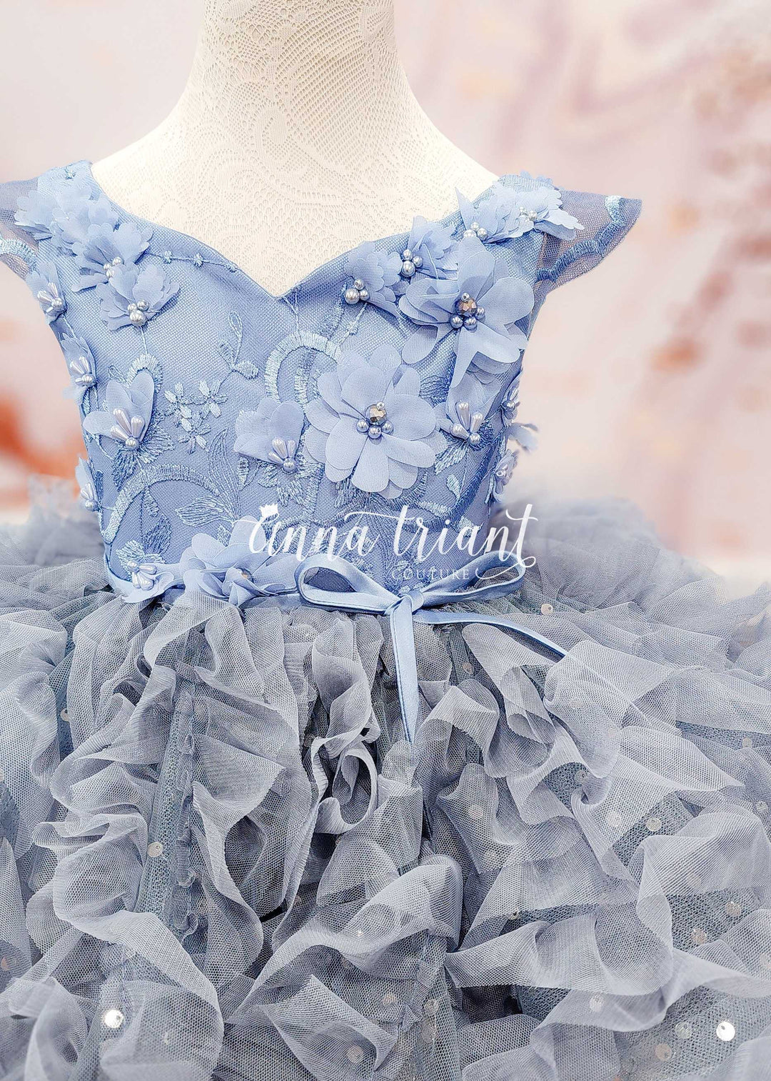 Feathered Grace Dress