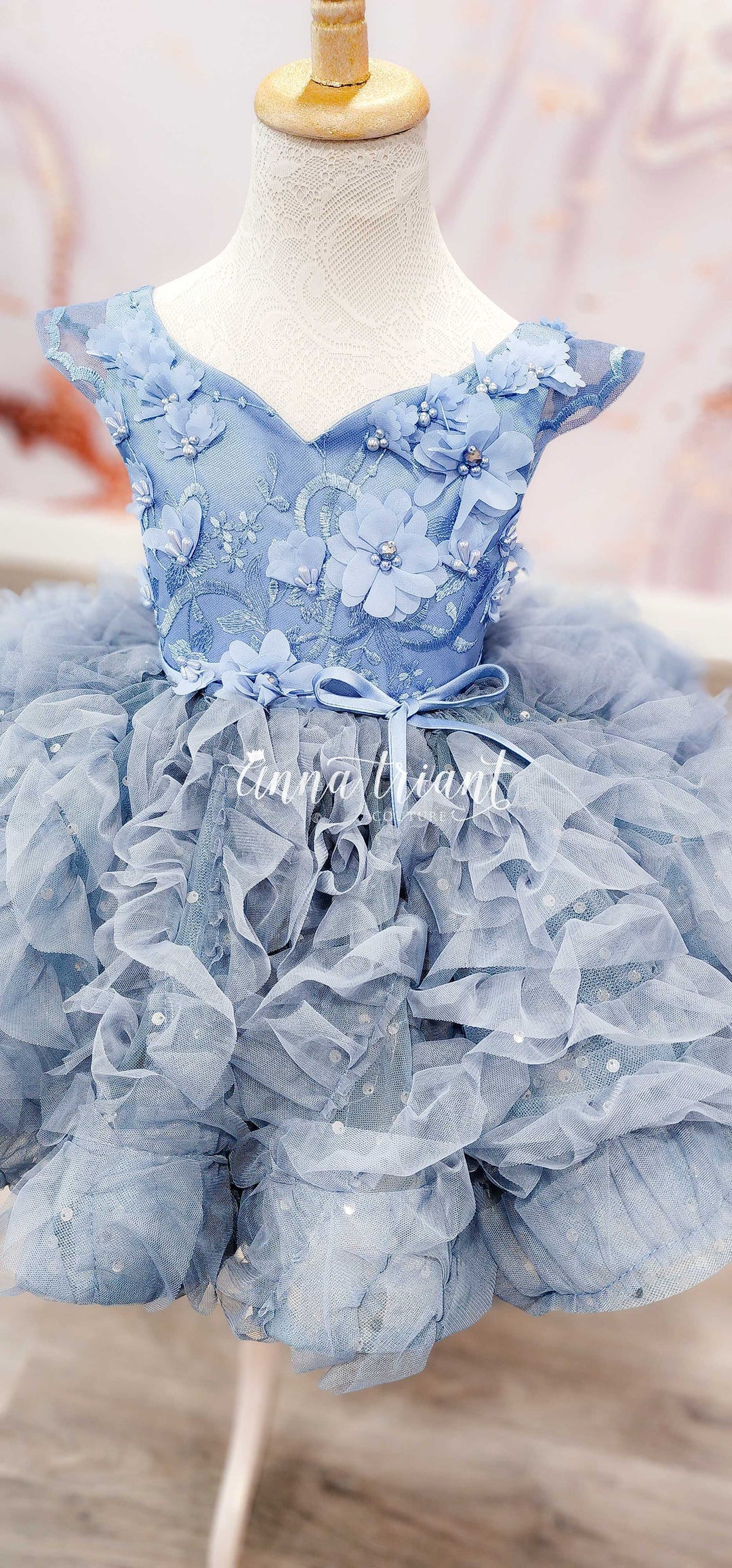 Feathered Grace Dress