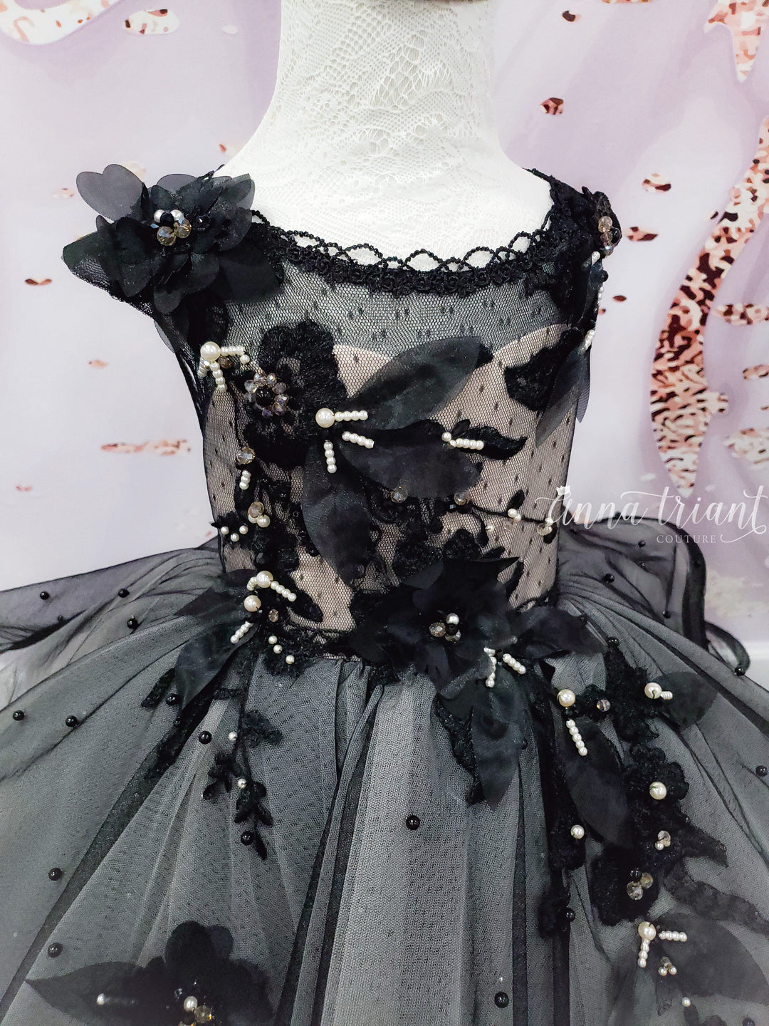 Harper Gown in Black
