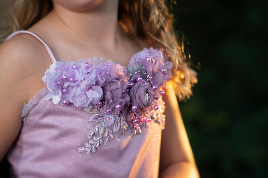 Mauve Shadow Gown