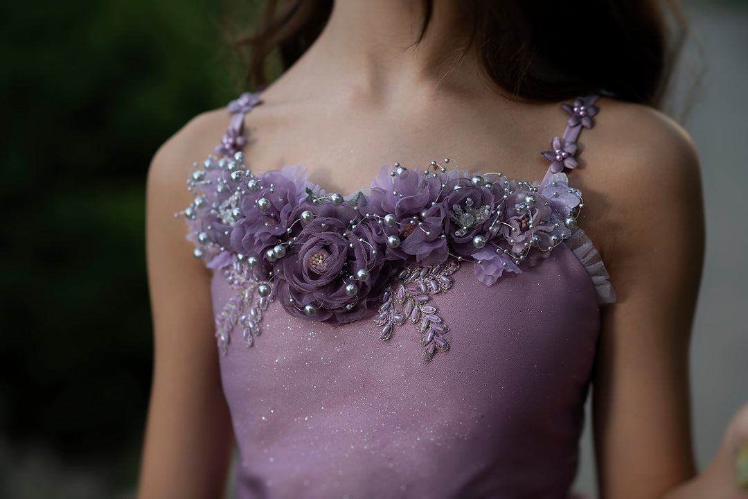 Mauve Shadow Gown
