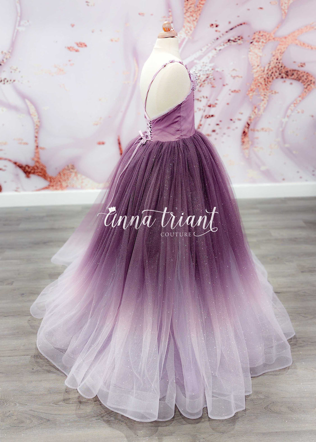 Mauve Shadow Gown