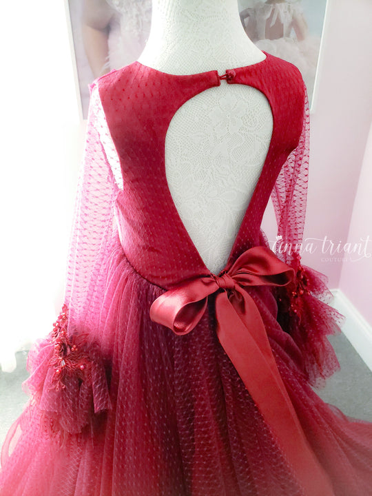 Painted in Rouge Gown