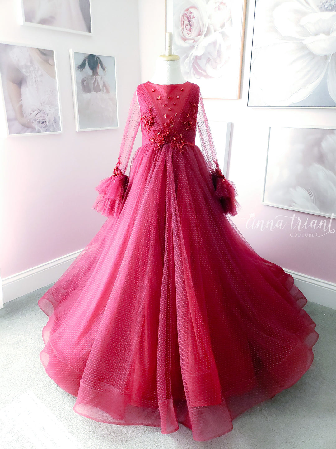 Painted in Rouge Gown