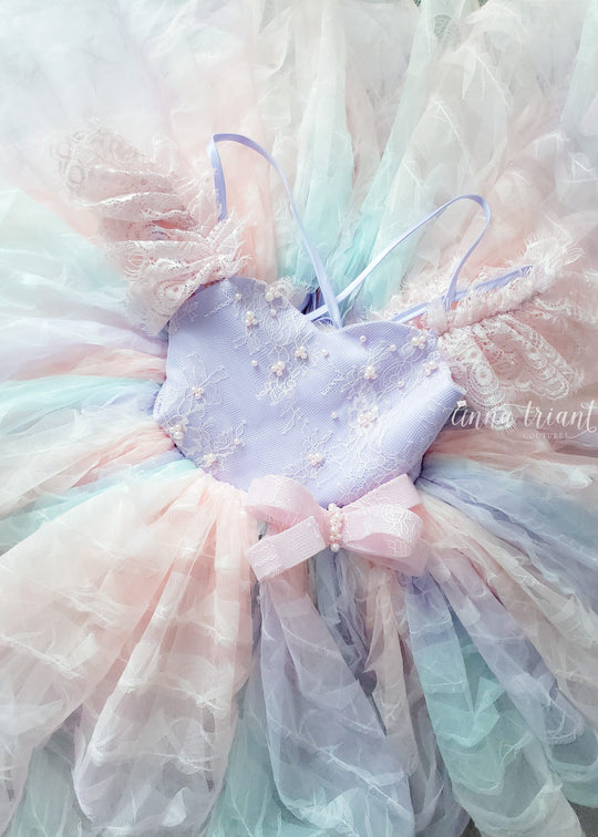 Rainbow Ruffle Dress