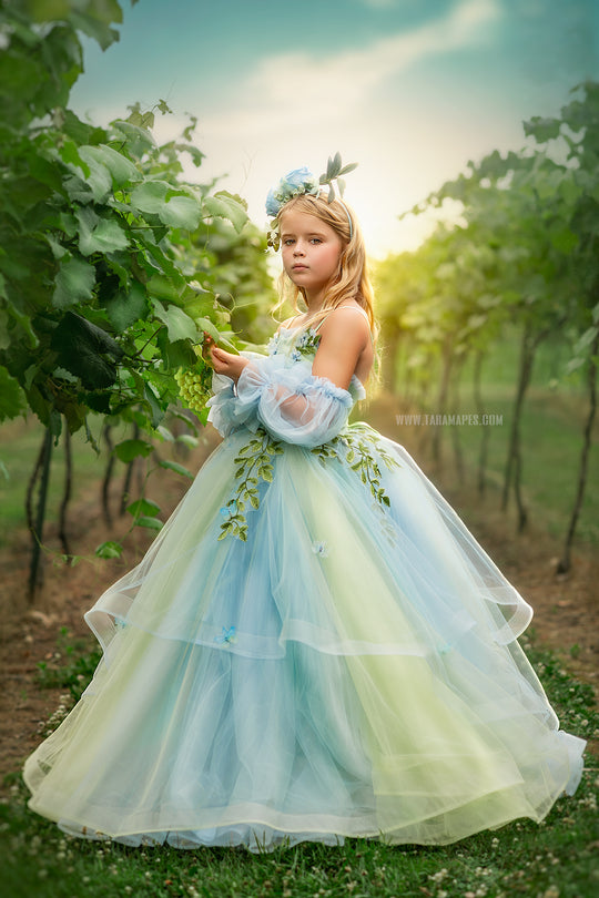 Sprouting Spring Gown